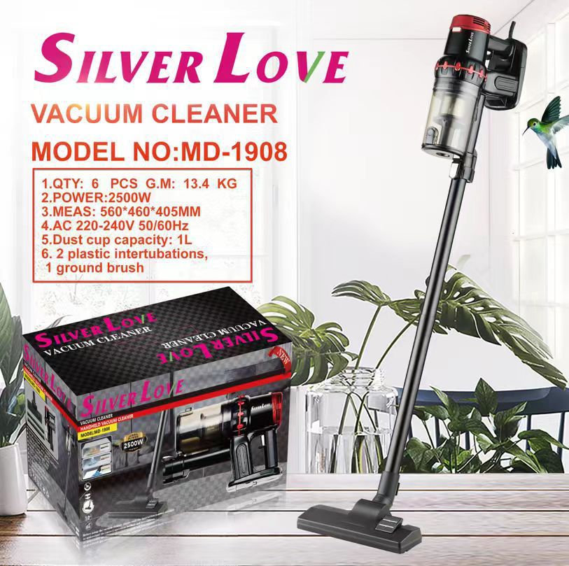 出口新款便携式吸尘器有线家用手持小型真空大吸力吸尘拖地吸尘机