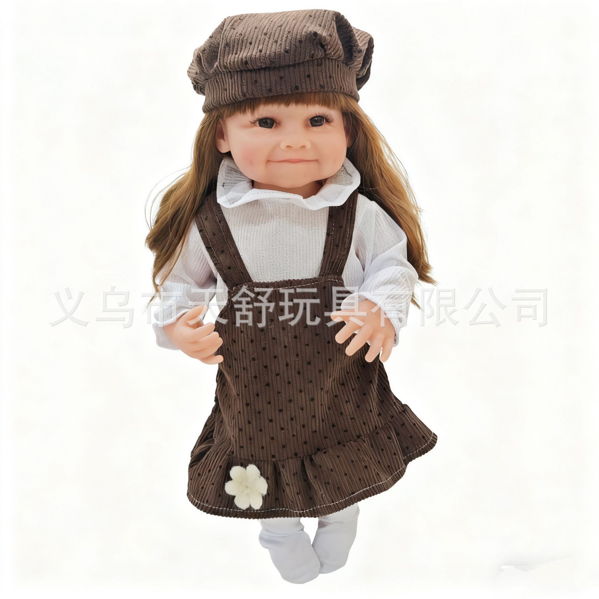 【厂家直销】外贸热销新款55cm重生娃娃搪胶仿真婴儿娃娃洋娃娃玩具批发