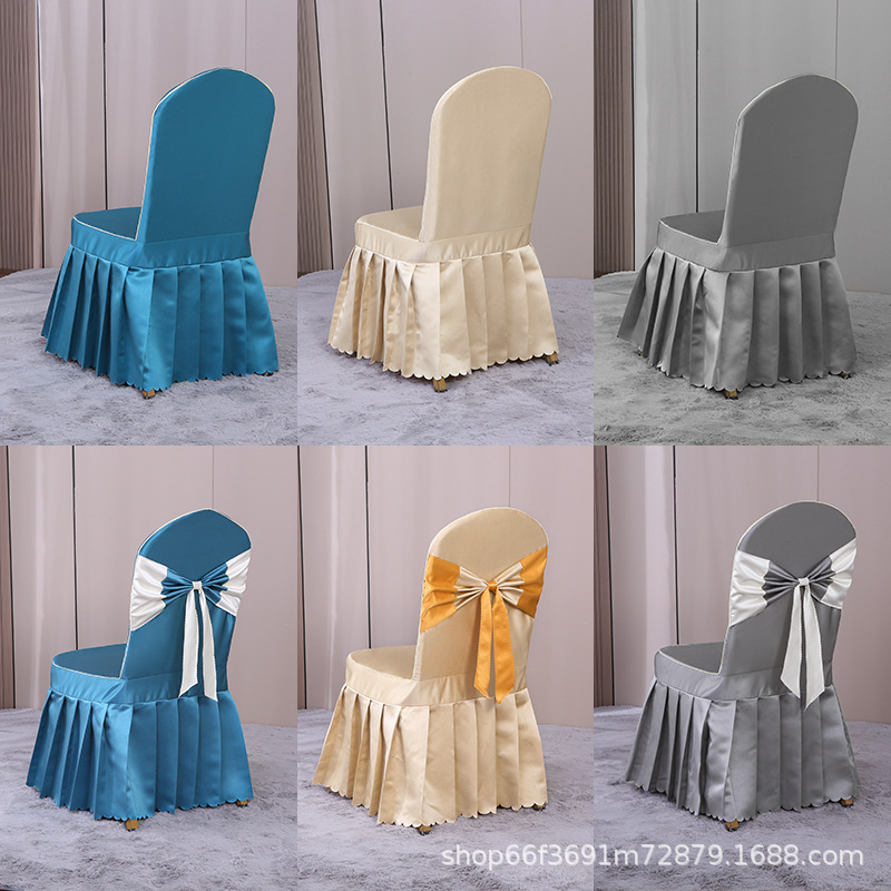 酒店椅套实物图