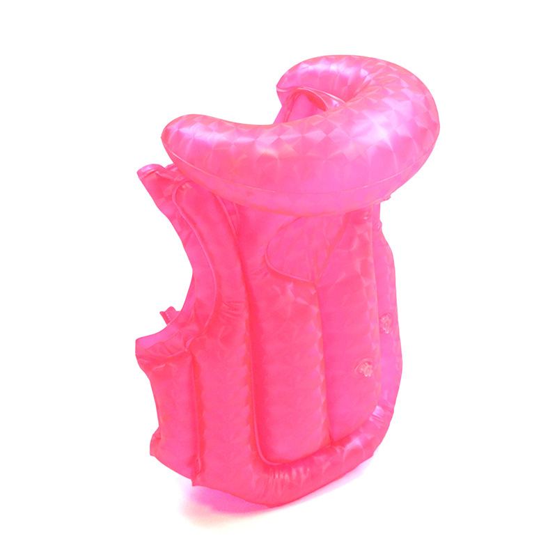 Children's swimming high-buoyancy vest, universal beginner swimming equipment for kids, professional inflatable vest life jacket Application Scenario