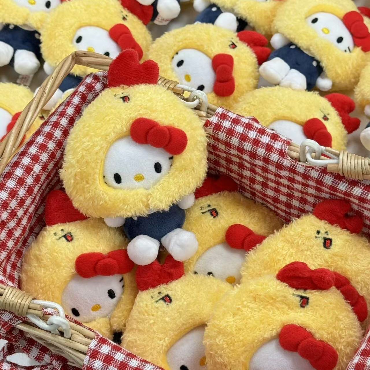 Cute kitty cat bag pendants, plush dolls, keychains, pendants, figurines, gifts, niche kitty pendants details Picture