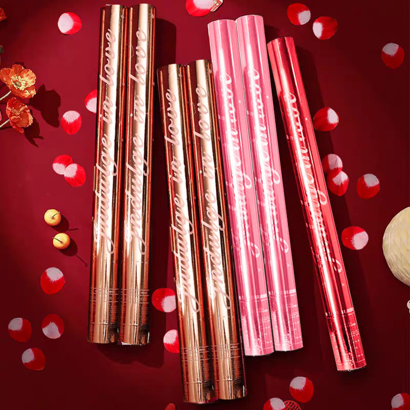 Live streaming room firework tubes, spray tubes, wedding firecrackers, hand-held ribbons, firework tubes, guest flowers, and a comprehensive collection of wedding supplies Specification image