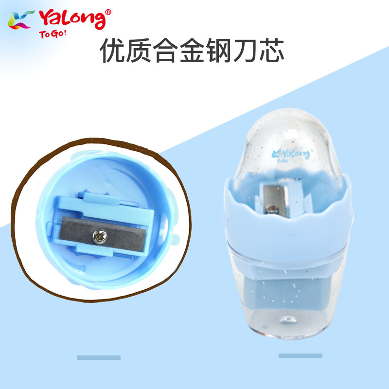 跨境厂家批发直销儿童文具卷笔刀转笔刀削铅笔创意卷笔器定制产品图