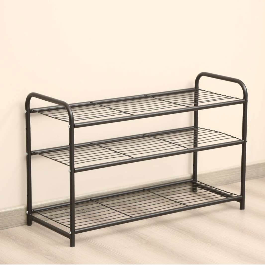 Metal Shoe Rack Storage, Economical Dormitory Combination, Indoor Shoe Cabinet, Shoe Rack, Multi-Layer Household Simple Shoe Rack At The Door details Picture