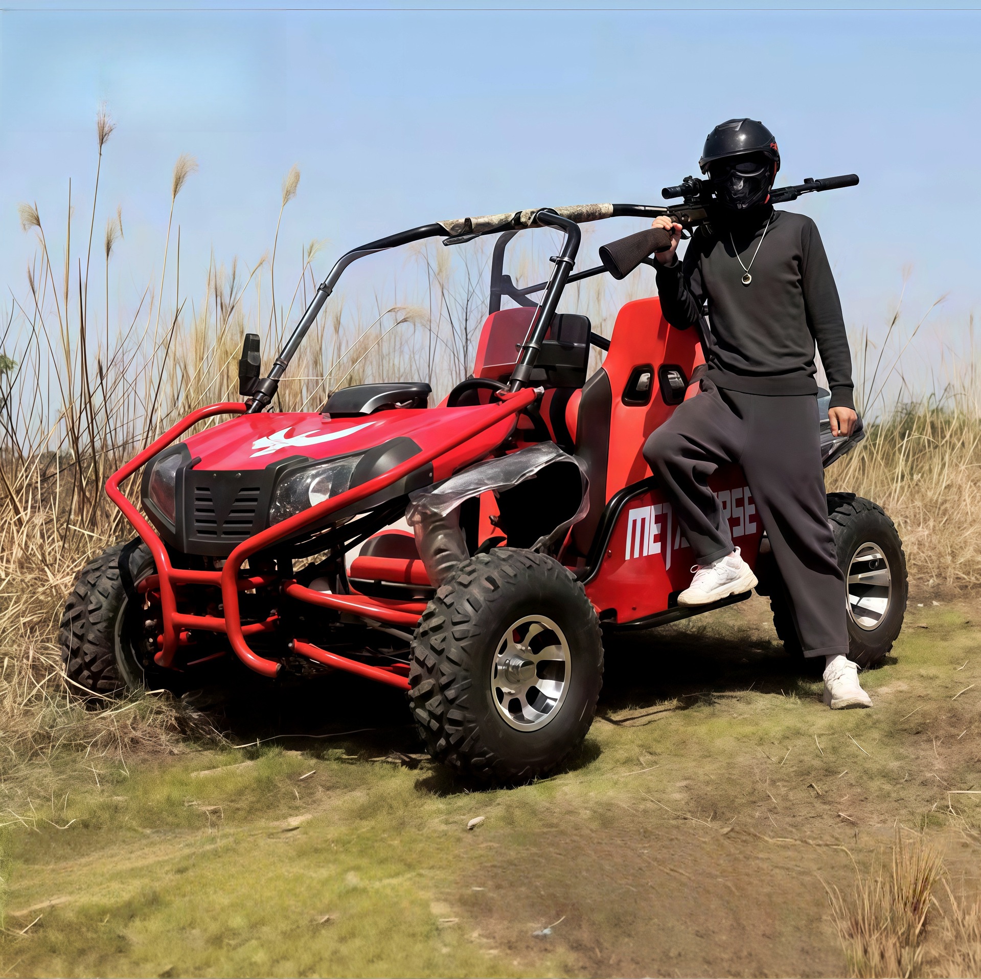 Factory direct sales of the new Jinlong 200CC engine four-wheel off-road vehicle, adult go-kart, all-terrain