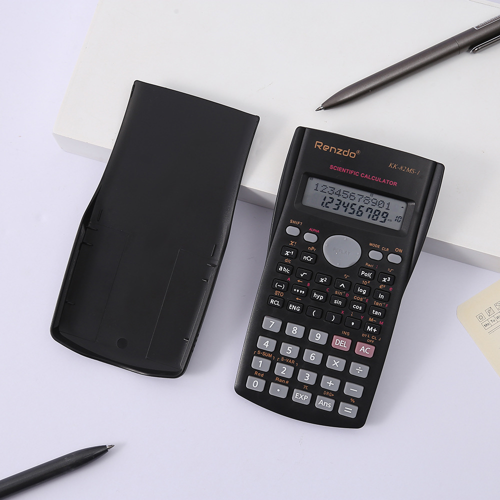 The KK-82MS scientific function calculator is a multi-functional calculator specifically designed for student exams and a portable accounting computer full figure