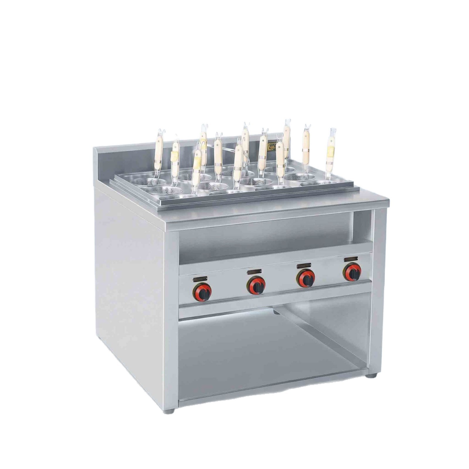 Wholesale of commercial noodle cooking stoves, electric heating and gas multi-functional insulated soup pools, and rapid meal preparation equipment for restaurants and noodle shops Item Picture