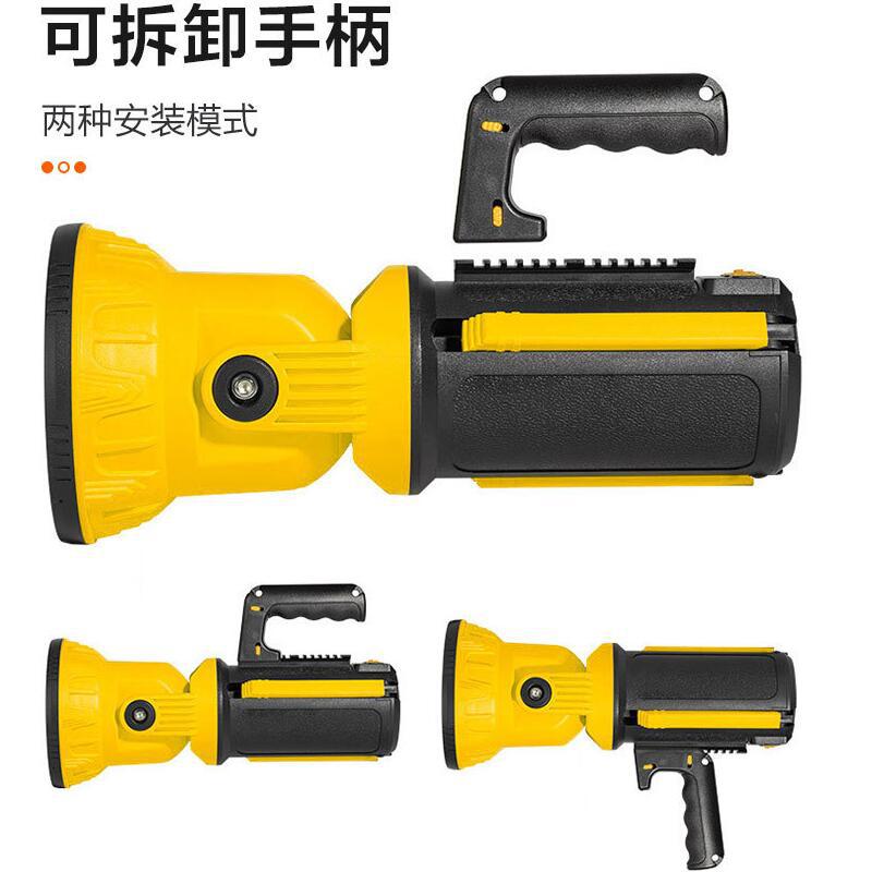 The new cross-border TYPE-C high-intensity portable searchlight, multi-functional with a stand, foldable work light and portable lamp Item Picture