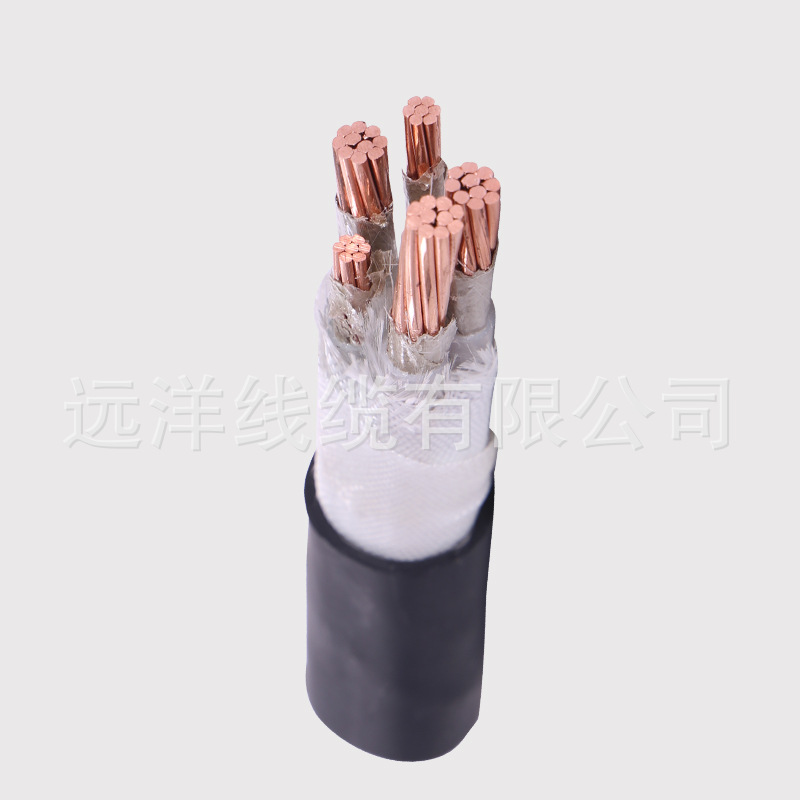 Wdznyjy Low Smoke Zero Halogen Flame Retardant And Fire-Resistant Cable Four-Core Rated Voltage (0.6/1Kv) National Standard Cable Application Scenario