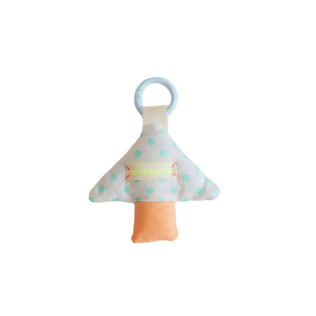 Colorful triangular mushroom pendants for spring and summer in Japan and South Korea, cute candy-colored keychains, funny pendants, mobile phone and bag accessories Item Picture