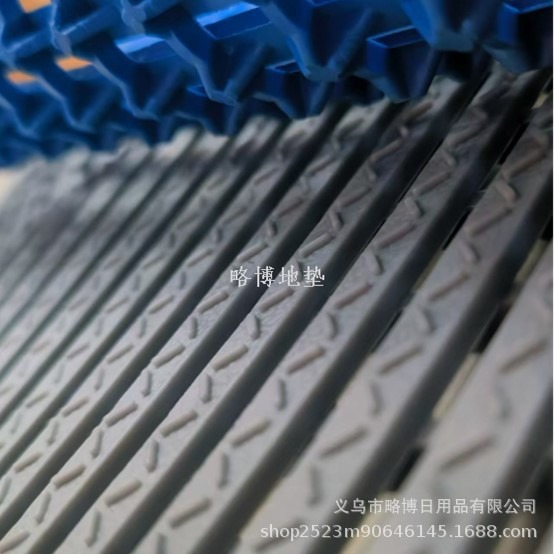 跨境/地毯/地垫春节/EVA地板垫/爱心插枝泡沫细节图