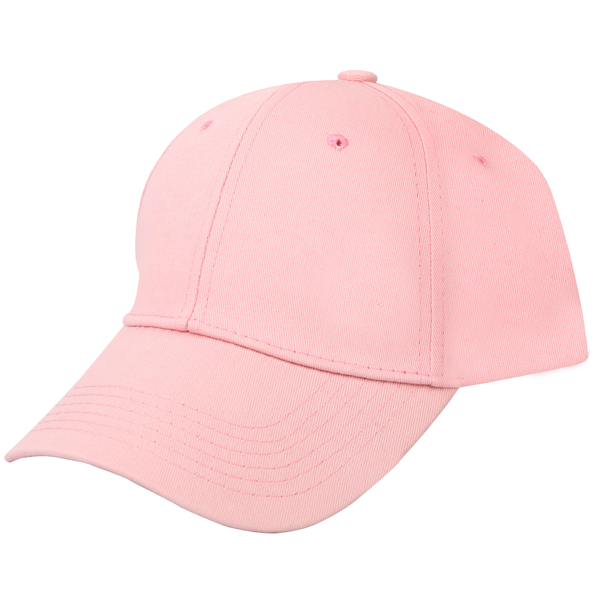 All-cotton six-piece baseball cap with embroidered logo, advertising cap, travel cap, sunshade and sun protection, sports baseball cap Application Scenario