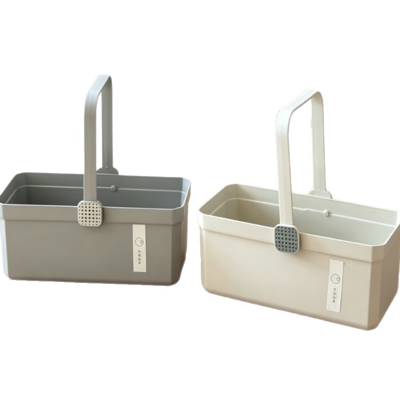 Simple plastic water bucket, hand-held bucket, thickened household student dormitory large laundry bucket, foot-washing bucket, mop bucket, water storage bucket Item Picture