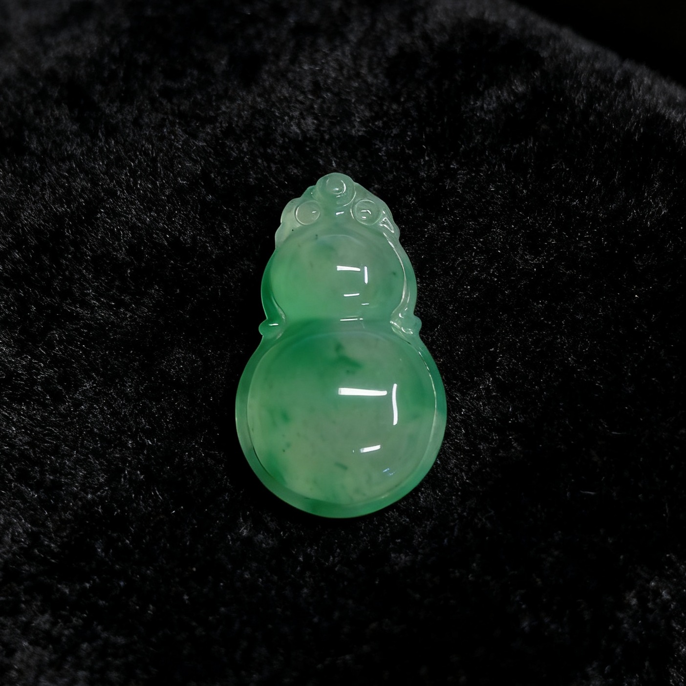 Wholesale of natural African green gourd pendants, necklaces and bracelets, handcrafted diy jewelry and pendant accessories Specification image