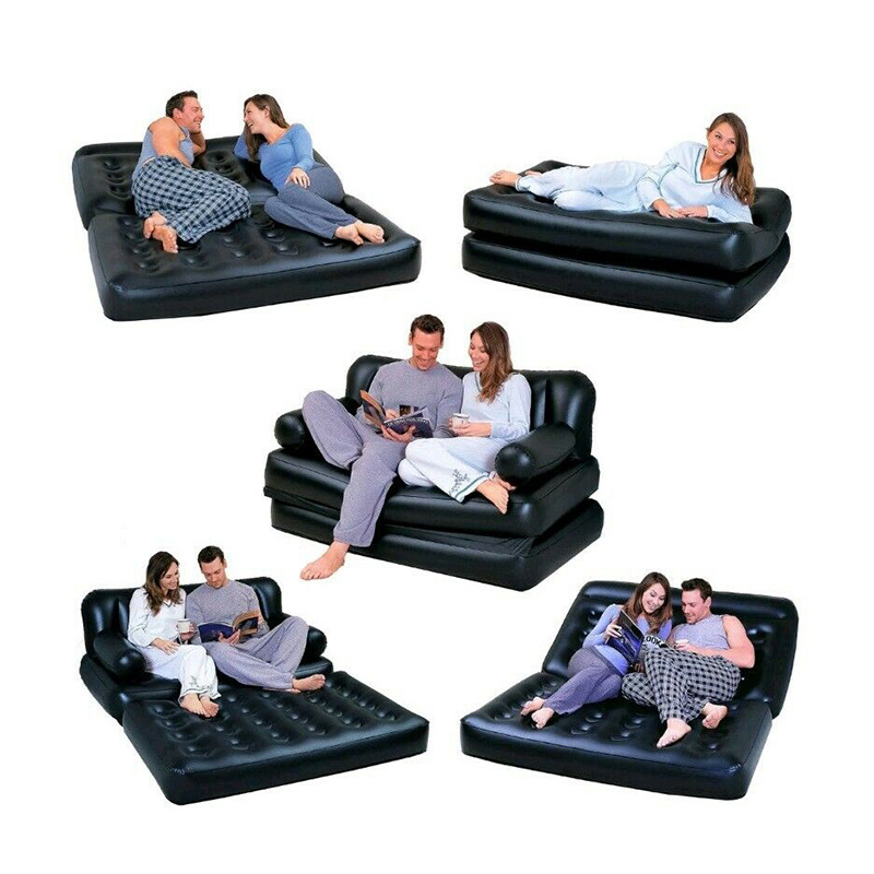 Bestway multi-functional lazy inflatable sofa, outdoor portable and storable camping bed, recommended pvc inflatable bed Application Scenario