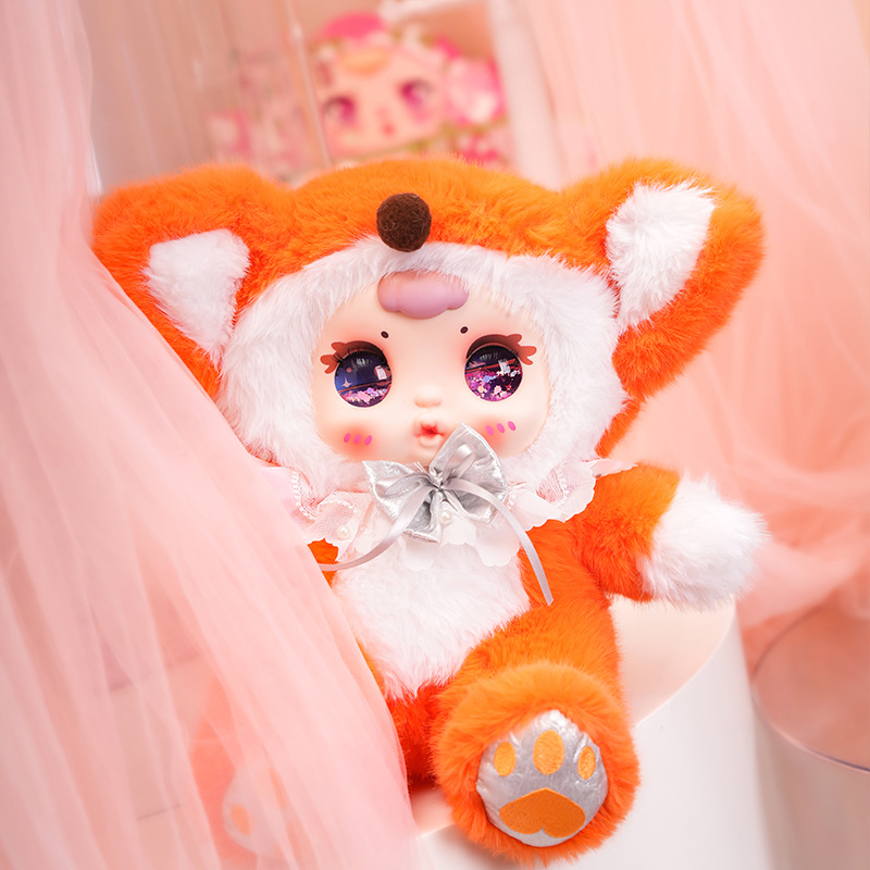 mm Milk Candy Sweetheart baby Sitting Blind Box 400 pieces Plush Blind Box Children and students toy Gift Toy figurine details Picture