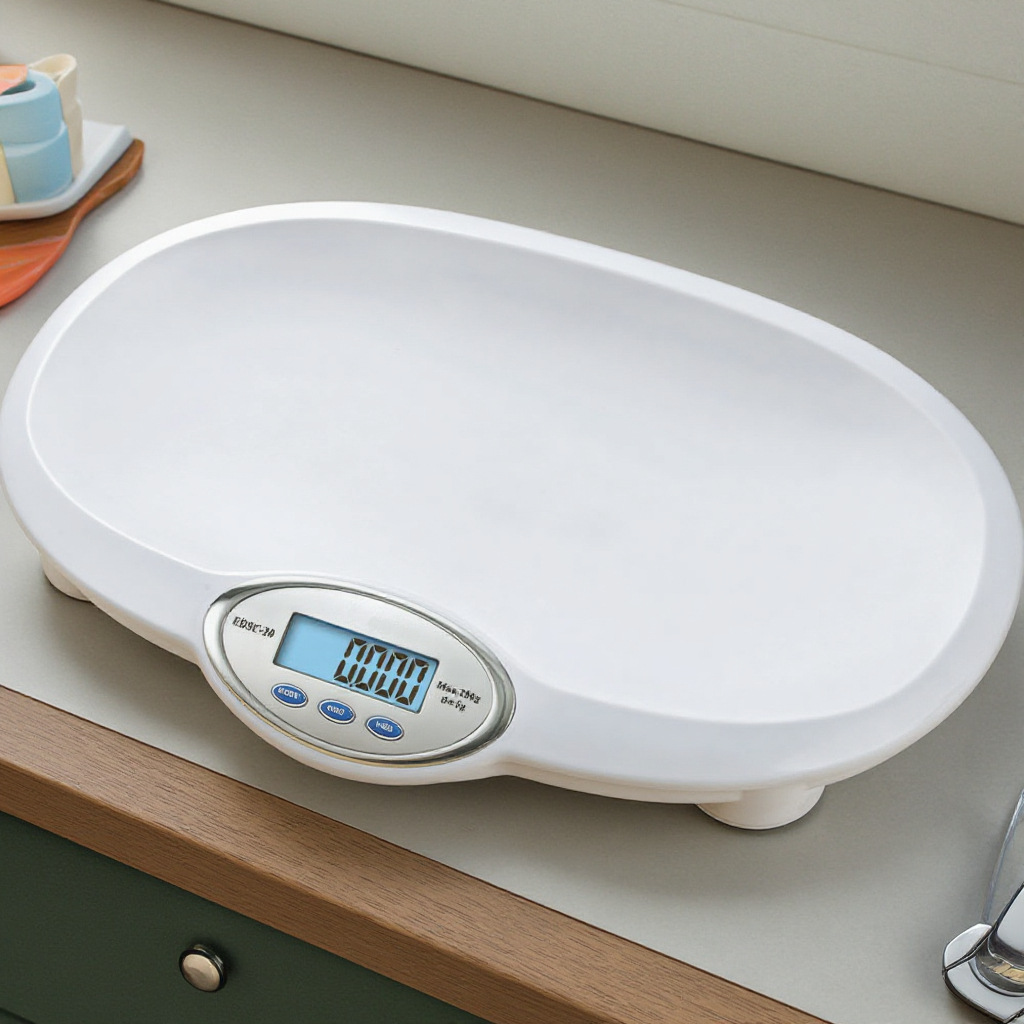 Cross-border exclusive baby scale, 20KG household baby scale, kitchen scale, high-precision electronic scale, baby health scale Specification image