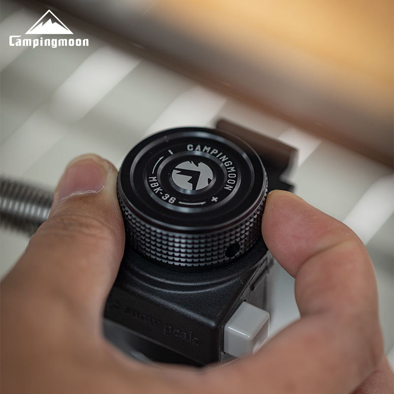 柯曼MBK-36铝合金户外露营炉具黑化配件适用雪峰450开关旋钮