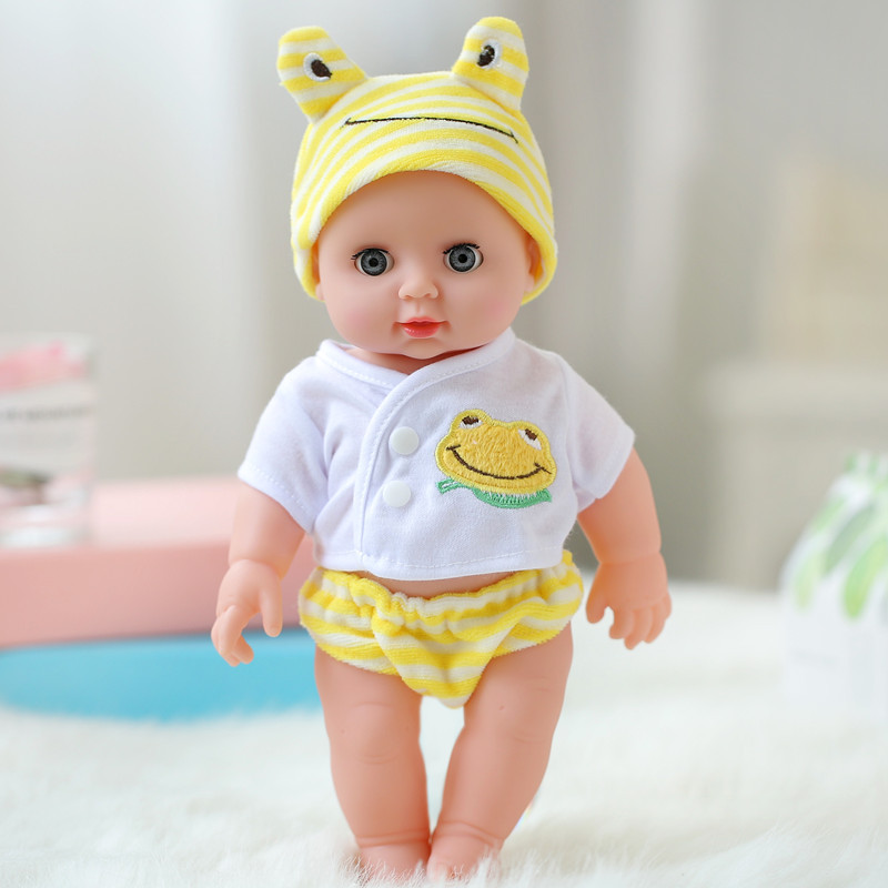 Grado de bebé 12 "baiwa cambiar muñeca muñeca boneco niña pasar casa juguetes reborn ojos personalizados movibles Application Scenario