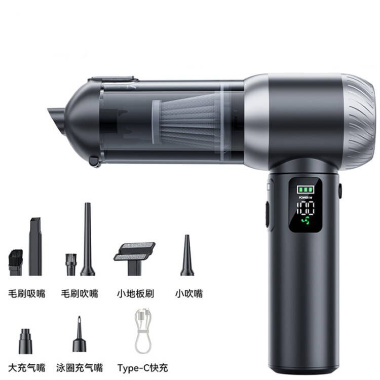 Car vacuum cleaner, high-power vacuum cleaner for household use, dry and wet dual-purpose portable cordless vacuum cleaner, dust blower Item Picture