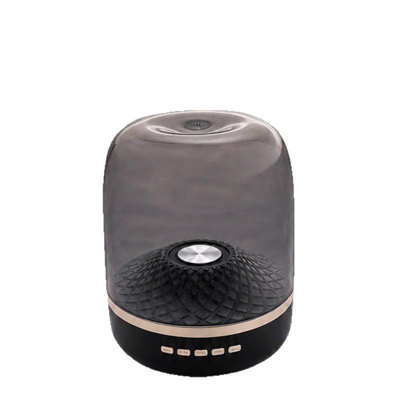 Huaqiangbei Harman GLASS fourth-generation desktop computer, subwoofers, Bluetooth card slot speaker, live streaming mini speaker Item Picture