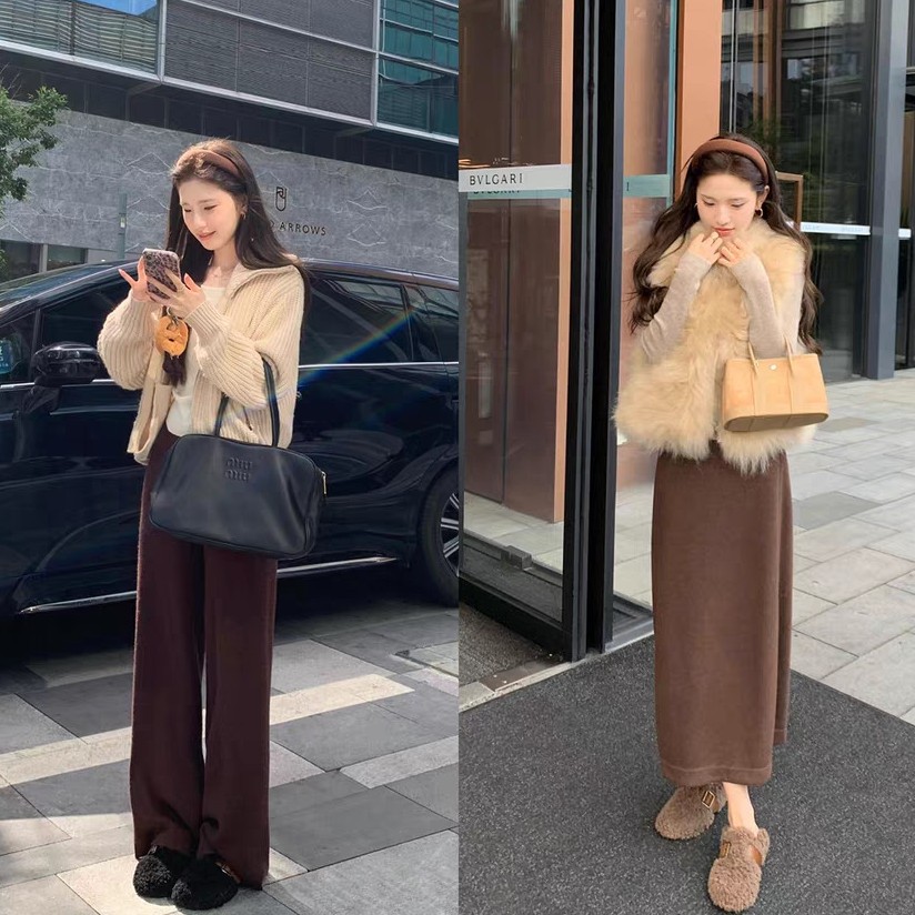 葡萄ma同款可踩跟鞋子百搭厚底金属扣带毛毛勃肯鞋女秋冬外穿单鞋产品图