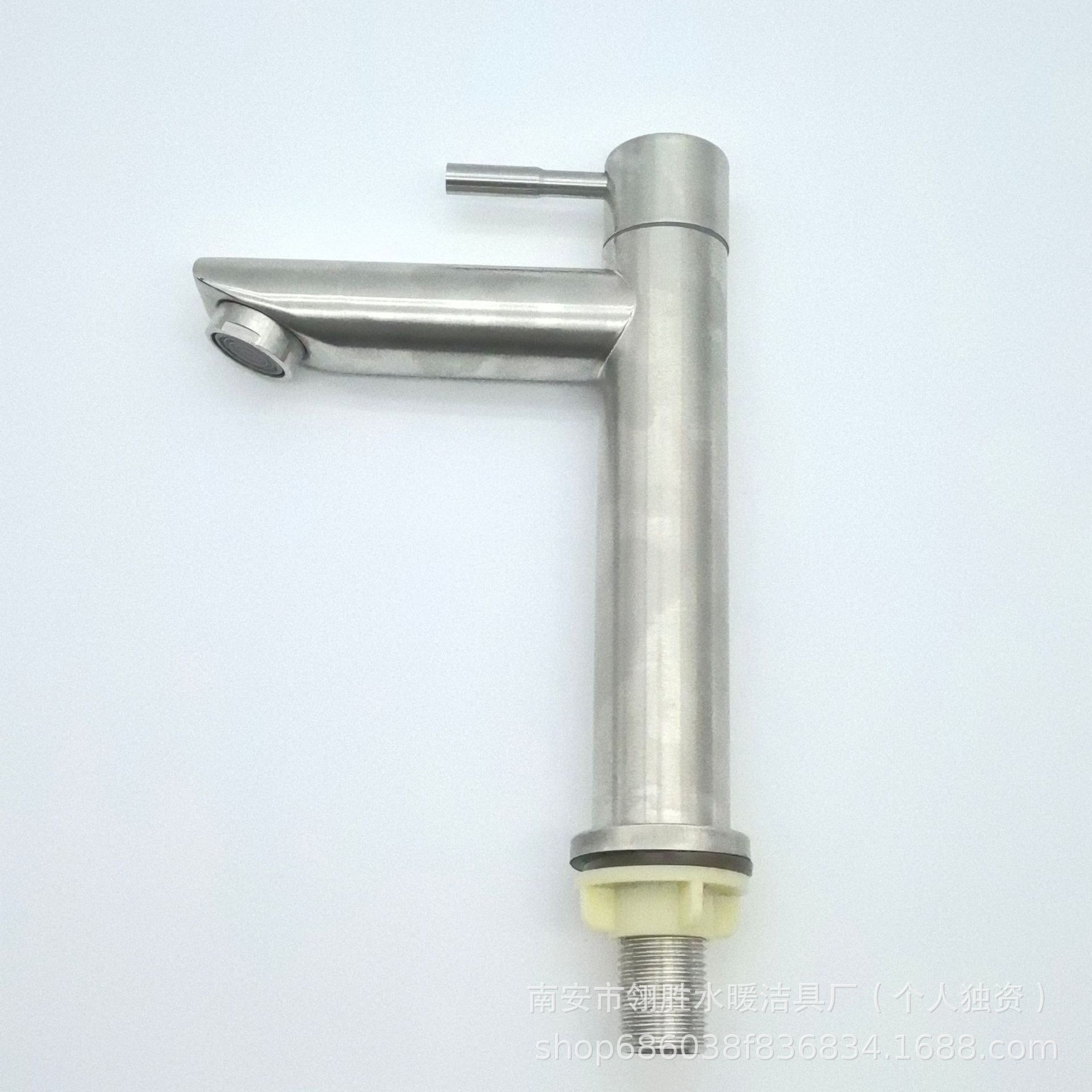 厂家直销 不锈钢单冷面盆水龙头 洗脸盆 卫生间洗手盆 单冷水龙头