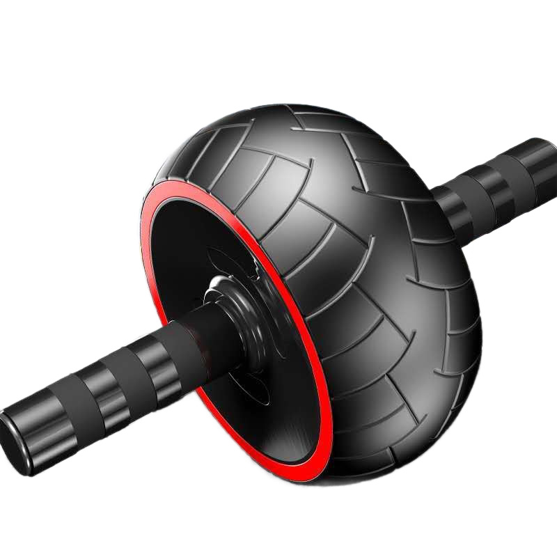 Wear-resistant leather automatic rebound abdominal roller, home abdominal fitness equipment, suitable for both men and women, silent giant wheel abdominal muscle wheel Item Picture