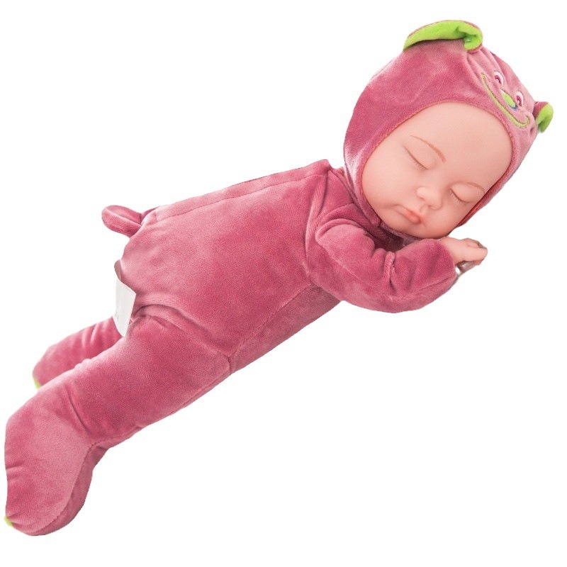 ويطمئن الأطفال الصغار من دمى الأطفال التي تشبه دمى الطفل أثناء النوم Item Picture