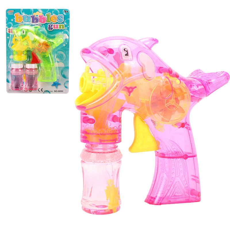 Inertial dolphin bubble gun, bubble machine, wholesale bubble ball, bubble gun, fireworks bubble machine, electric bubble machine, children's toys Item Picture