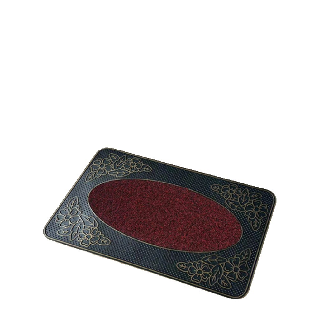 Rubber floor MATS, door MATS, entrance door carpets, anti-slip foot MATS, European, Chinese, Nordic style, wear-resistant and dirt-resistant carpets Item Picture