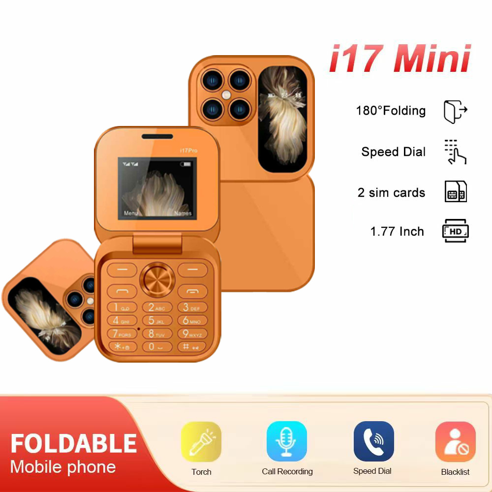 Orange i17 Mini foldable phone iPhone smart phone