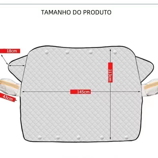车衣车罩/特斯拉汽车防晒帘/车衣/磁吸遮陽板白底实物图