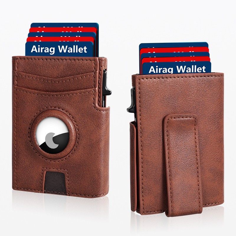 Cross-Border Anti-Demagnetization Men's Wallet, Large-Capacity Women's Bag, Popular Women's Bag, Coin Purse, Id Storage Bag, Card Bag