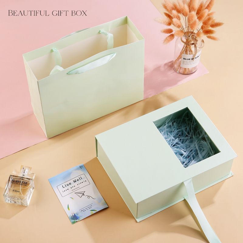 Creative gift box packaging box, high-end birthday gift box, best-selling box, exquisite gift box with a sense of ceremony, empty box wholesale Application Scenario