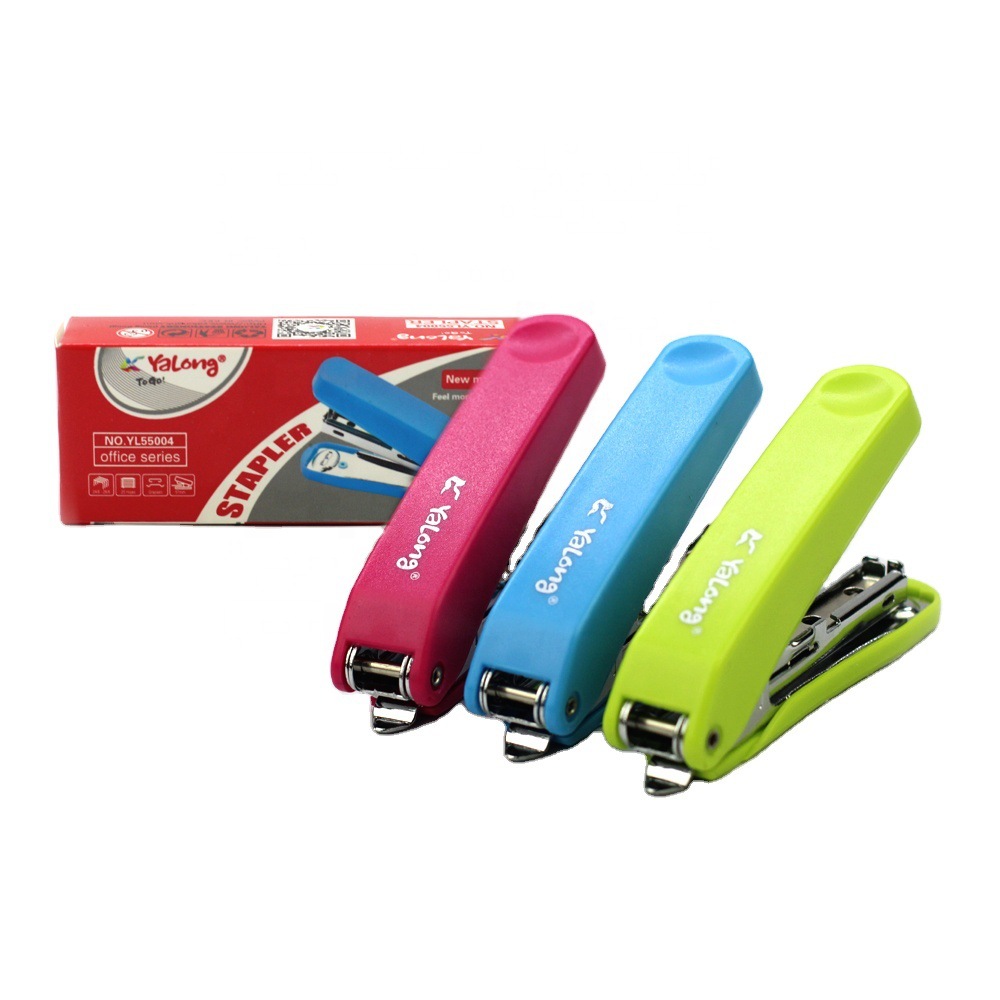 Yalong Cross-border high-quality portable office desktop stapler, stapler, binding stapler