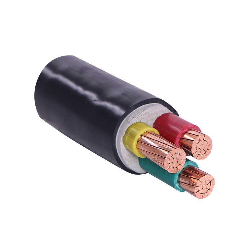 Vv Three-Core Insulated Cable Manufacturer Directly Supplies Power Engineering Cable With Rated Voltage Of 0.6/1Kv And Pvc Sheath Item Picture