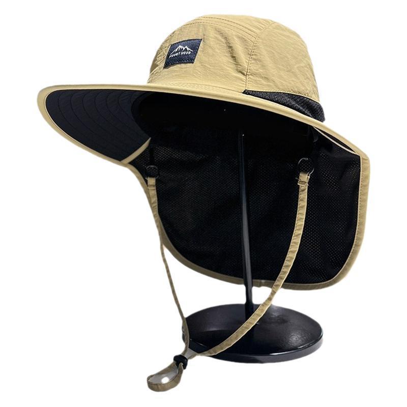 Men's 2025 new style fishing cap, shawl, sun protection, UV protection, outdoor mountaineering special hat for women Item Picture