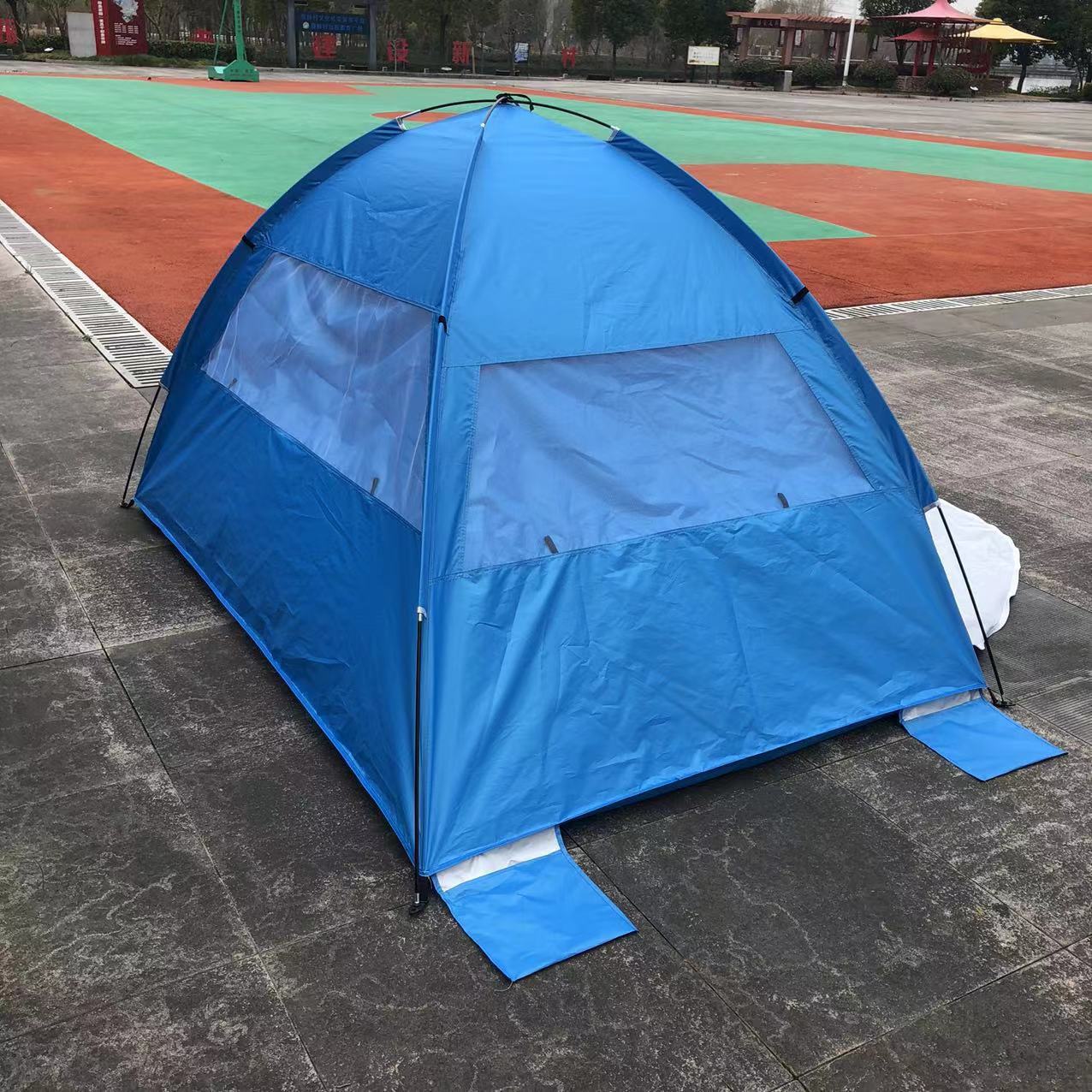 Foreign trade export beach sun protection and shading tents, outdoor fishing and camping tents, travel tents, automatic beach tents Specification image