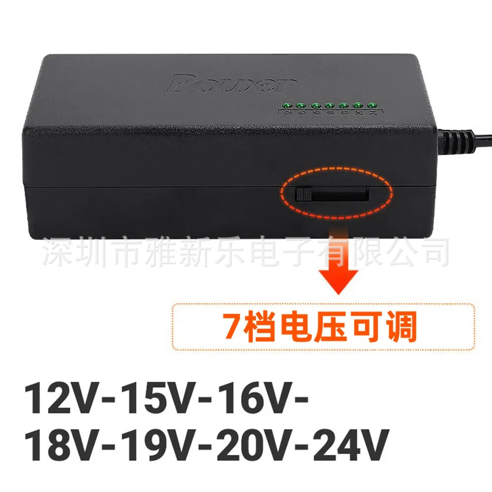 Lenovo notebook power adapter 190W 20V 95A notebook charger is compatible with multiple models Specification image