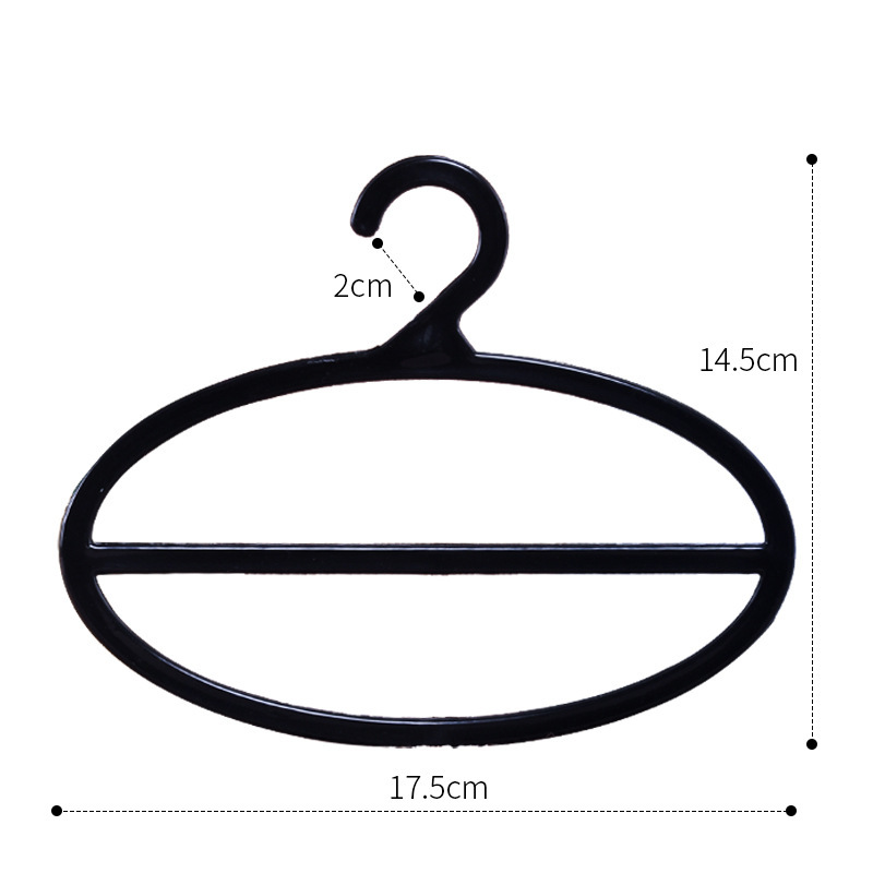 Scarf rack, clip, plastic hanging silk scarf display stand, hanging rotating clothes hanger, supermarket multi-functional display stand Item Picture