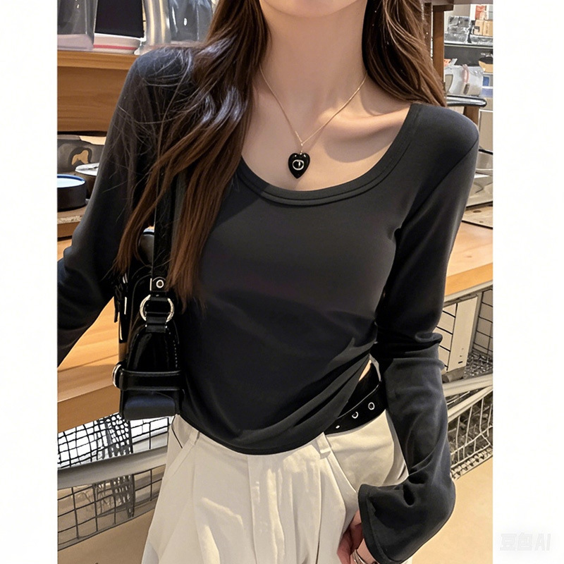 女士POLO衫实物图