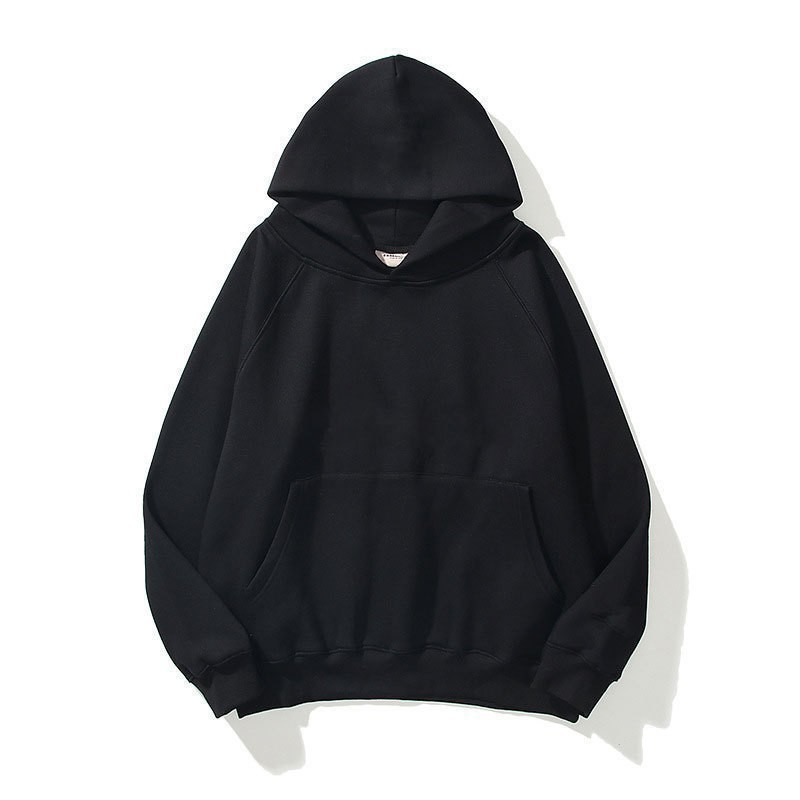 2024 Shoulder sleeve double-layer cap High street streetwear brand hoodie couple hoodie Cross-border men hoodie hoodie details Picture