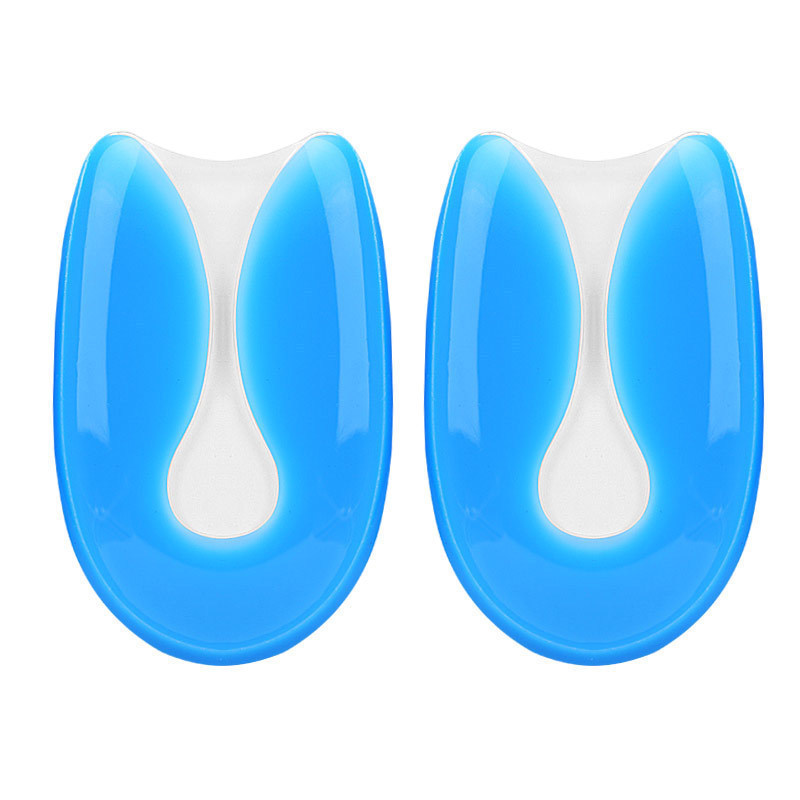 U-shaped bone spur heel pad silicone soft shock-absorbing heel insole cushioning cross-border heel pad factory direct sales and wholesale Item Picture