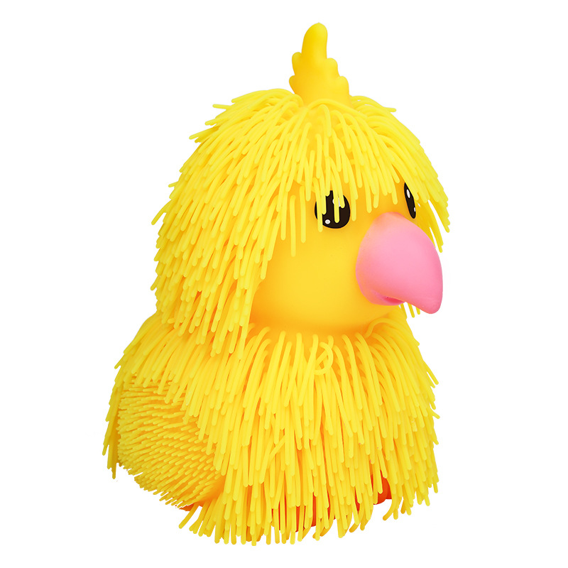 Happy Parrot Squeeze Fun Stress-relieving Toys, soft rubber silicone rubber children's Squeeze Boredom dolls Item Picture