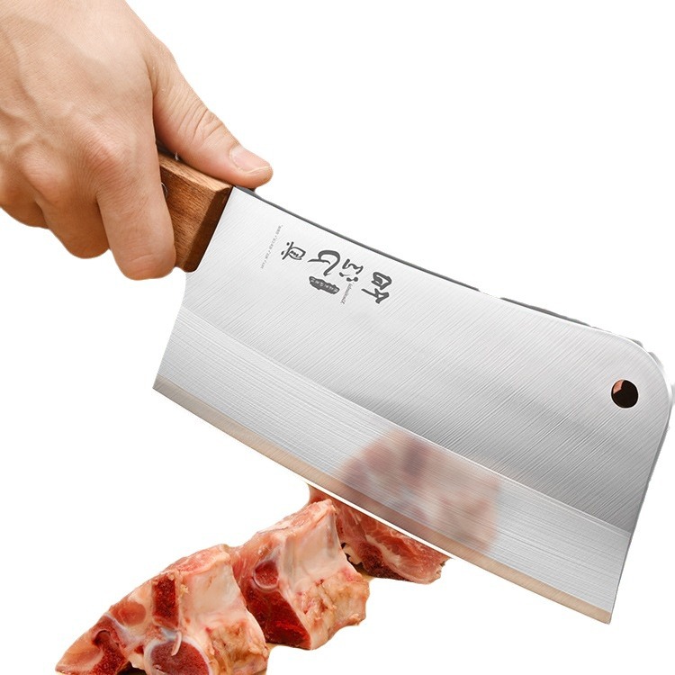 Yangjiang kitchen knife and cutting board household kitchen knife set 2-in-1 Complete set of slicing knife and cutting board auxiliary food kitchenware combination Item Picture