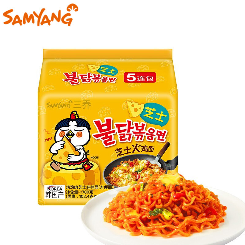 火鸡面/韩式火鸡面/泡面/今麦郎泡面/速食细节图