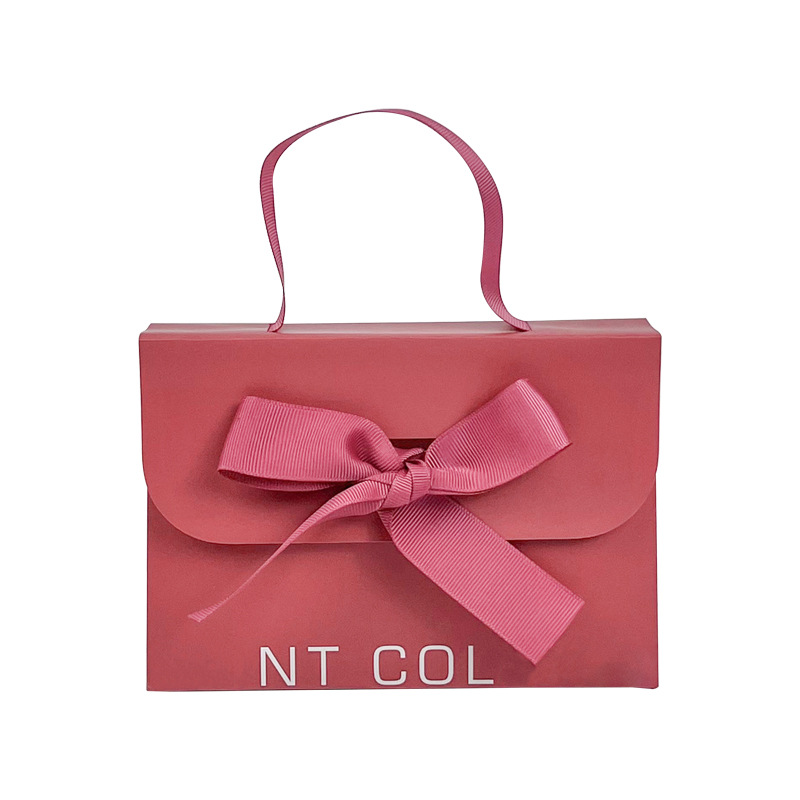 礼品袋高级感化妆品首饰小手提袋子满月酒席婚礼伴手礼物袋定做详情图5