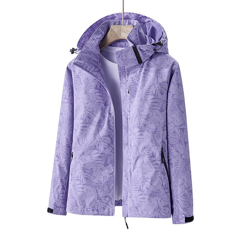 The 2026 new outdoor windproof and waterproof jacket with spring and autumn camouflage for both men and women supports LOGO printing Application Scenario