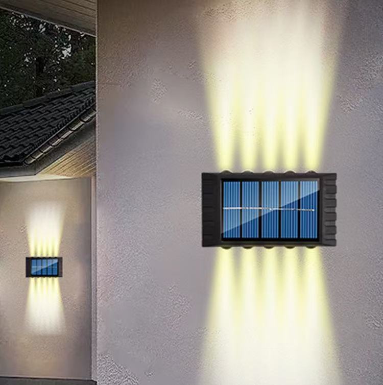 Solar lamps, garden lamps, solar panel street lamps, fire safety indicator lights, 1500 lumens